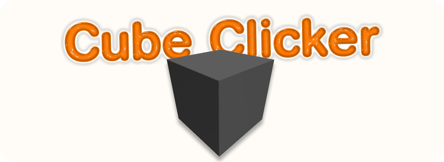 Cube Clicker Game Screenshot